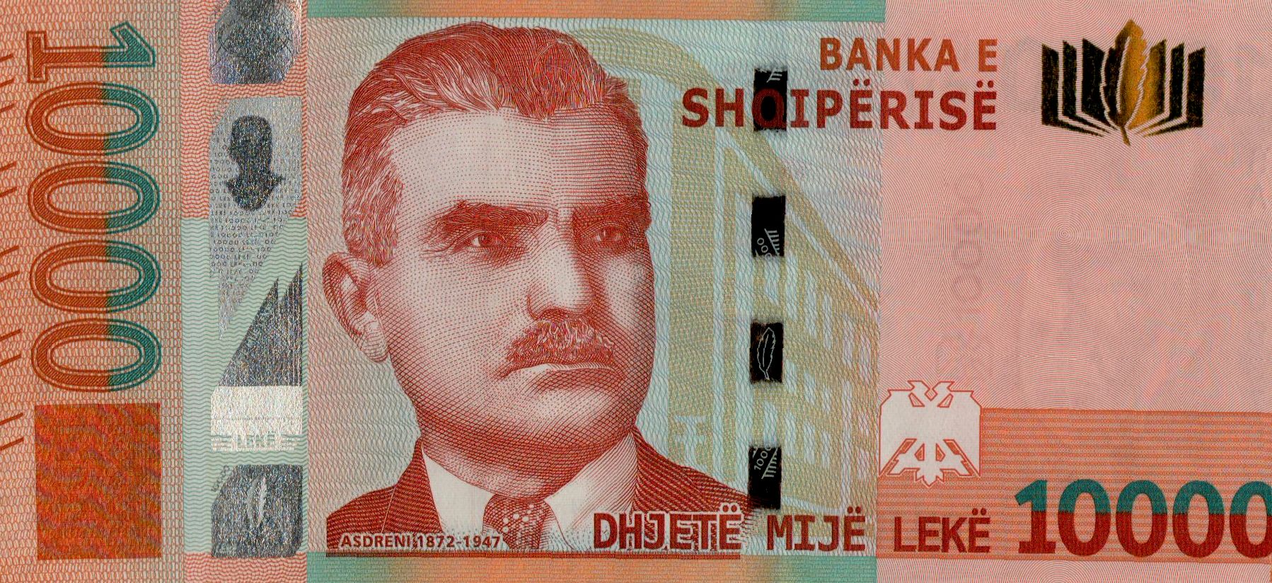 Albania 10000 2021 UNC P-W81